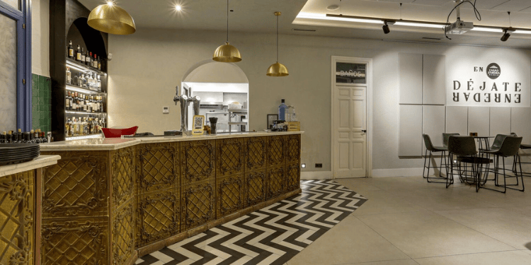 Visión de detrás Casa Zamora